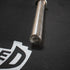 7' Stainless Steel Olympic Bar - Bushing - Muscle D Fitness - Quality Knurling