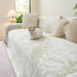 Cooling Botanical Jacquard Couch Cover Decorative Furniture Cover for Loveseat & Sofas