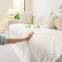 Cooling Botanical Jacquard Couch Cover Decorative Furniture Cover for Loveseat & Sofas