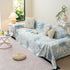 Cooling Botanical Jacquard Couch Cover Decorative Furniture Cover for Loveseat & Sofas