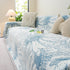 Cooling Botanical Jacquard Couch Cover Decorative Furniture Cover for Loveseat & Sofas