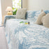 Cooling Botanical Jacquard Couch Cover Decorative Furniture Cover for Loveseat & Sofas