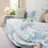 Cooling Botanical Jacquard Couch Cover Decorative Furniture Cover for Loveseat & Sofas