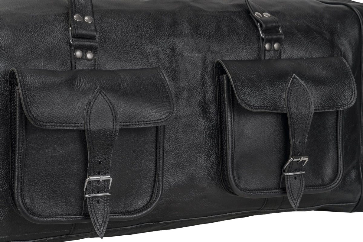Oversized Weekender Duffel Black