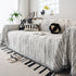 Slip Covers for Sofas, Sofa Throw Cover Soft Chenille Sofa Bed Cover, L Shaped Sectional Couch Covers