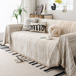 Slip Covers for Sofas, Sofa Throw Cover Soft Chenille Sofa Bed Cover, L Shaped Sectional Couch Covers