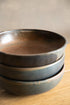Rust Stoneware Pasta Bowl