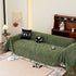 Washable Textured Sofa Cover Throw for Pets, Dogs Furniture Protector with Tassels