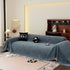 Washable Textured Sofa Cover Throw for Pets, Dogs Furniture Protector with Tassels