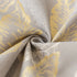 Leaf Jacquard Sofa Cover with Ruffle Skirt – Non-Slip Couch Protector with Sheer Hem