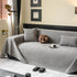 Waterproof Couch Throw Cover for Dogs, Non Slip Slipcover for Leather Fabric Sofa