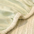 Ribbed Washable Sofa Cover, High Stretch Striped Couch Slipcover with Tie Straps