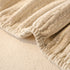 Ribbed Washable Sofa Cover, High Stretch Striped Couch Slipcover with Tie Straps