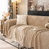 Plush Fleece Washable Sofa Throw Blanket, Soft & Cozy Furniture Protector for Couch