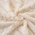 Boho 3D Geometric Throw Blanket for Couch, Luxurious Velvety Plush Fleece Sofa Cover