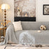 Plush Fleece Washable Sofa Throw Blanket, Soft & Cozy Furniture Protector for Couch