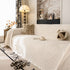 Plush Fleece Washable Sofa Throw Blanket, Soft & Cozy Furniture Protector for Couch