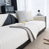 Geometric Textured Couch Slipcover Protector Non-Slip Ice Silk Sofa Cover for Couch
