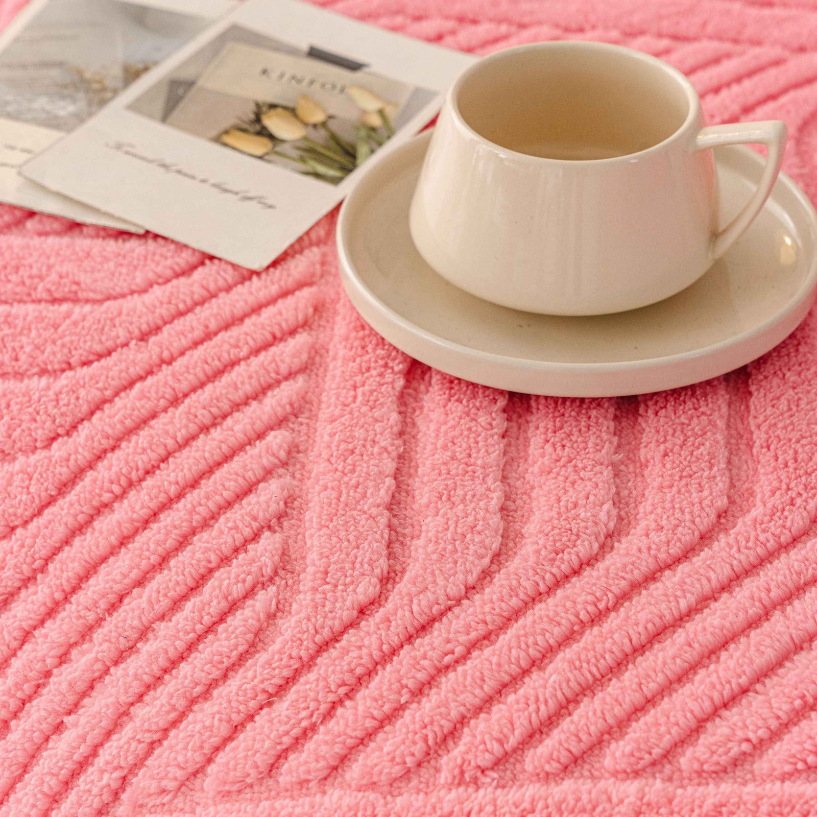 Plush Fleece Washable Sofa Throw Blanket, Soft & Cozy Furniture Protector for Couch