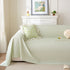 3D Bubble Textured Furniture Protector Throw Cover, Cooling Soft Woven Couch Cover