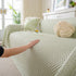 3D Bubble Textured Furniture Protector Throw Cover, Cooling Soft Woven Couch Cover