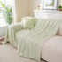 3D Bubble Textured Furniture Protector Throw Cover, Cooling Soft Woven Couch Cover