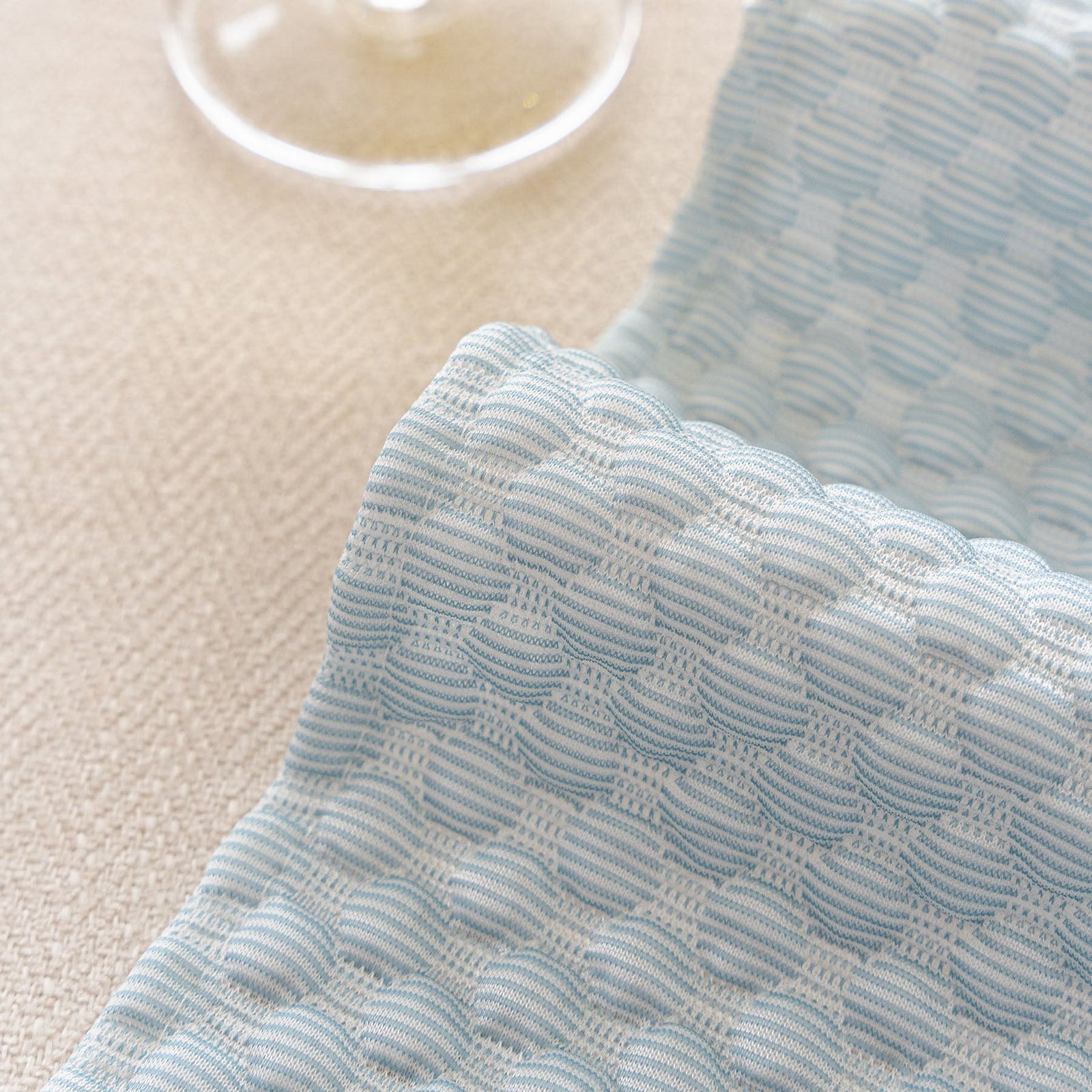 3D Bubble Textured Furniture Protector Throw Cover, Cooling Soft Woven Couch Cover