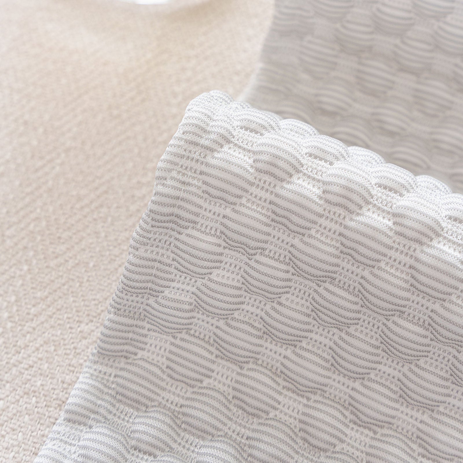 3D Bubble Textured Furniture Protector Throw Cover, Cooling Soft Woven Couch Cover