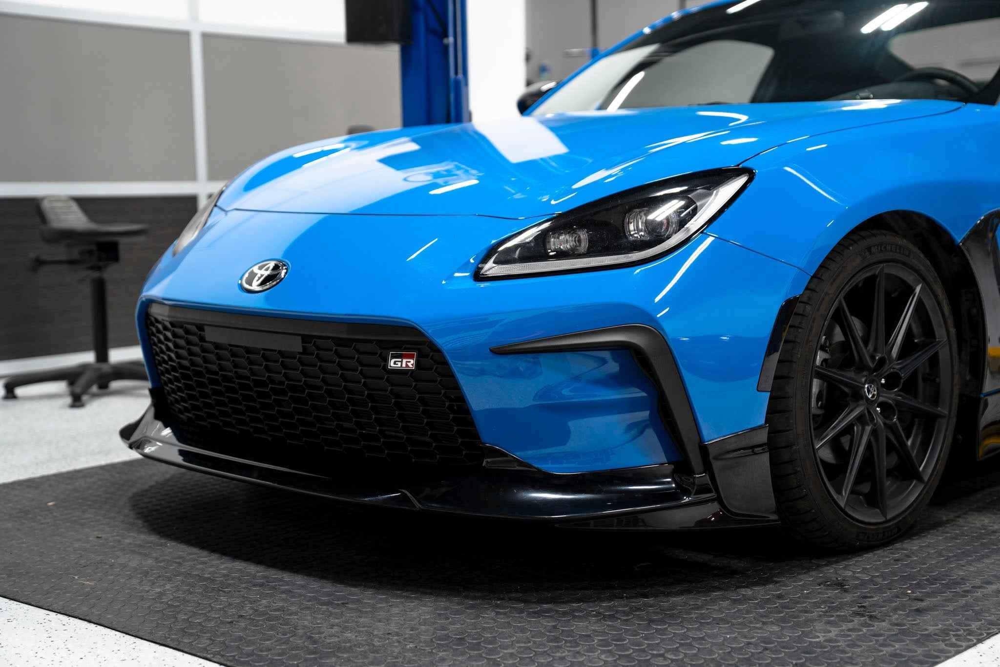 OLM TR Style Front Bumper Lip (Unpainted) - 2022+ GR86