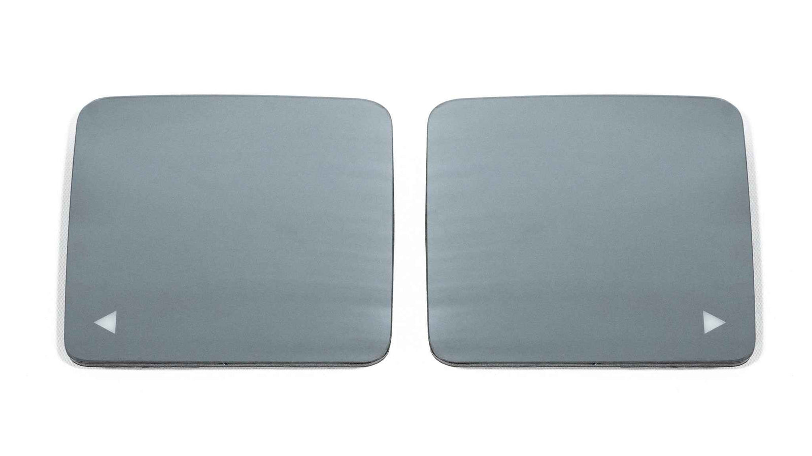 OLM Convex Mirrors with Defrosters and BSM (Chrome) - 2018+ Wrangler