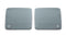 OLM Convex Mirrors with Defrosters and BSM (Chrome) - 2018+ Wrangler