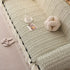 Ruffled Sofa Cover with Bowknot Decor, French Country Style Skirted Couch Slipcover