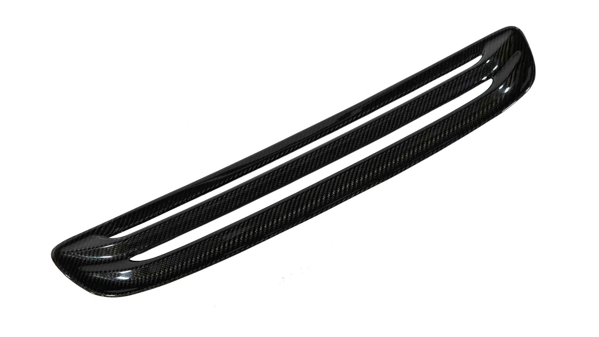 OLM Carbon Fiber Engine Hood Duct Cover - 2023+ Honda Civic Type R