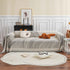 Chenille Striped Sofa Throw Blanket, Furniture Throw Covers Living Room Couch Cover