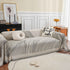 Chenille Striped Sofa Throw Blanket, Furniture Throw Covers Living Room Couch Cover