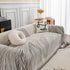 Chenille Striped Sofa Throw Blanket, Furniture Throw Covers Living Room Couch Cover