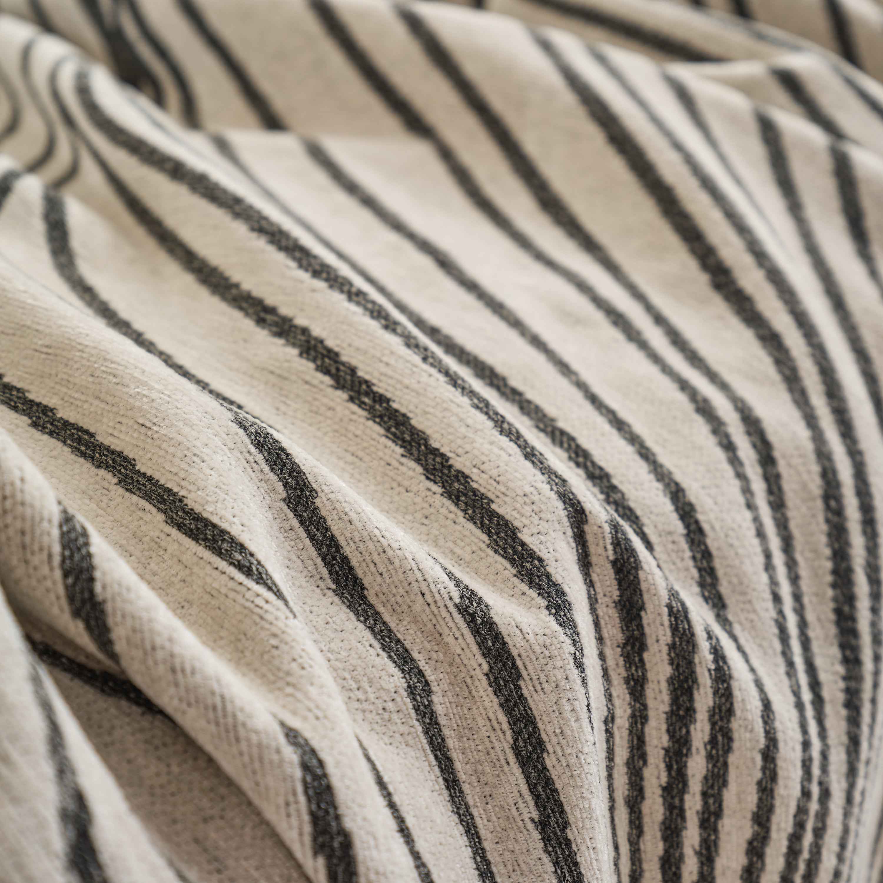 Chenille Striped Sofa Throw Blanket, Furniture Throw Covers Living Room Couch Cover