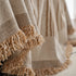 Chenille Striped Sofa Throw Blanket, Furniture Throw Covers Living Room Couch Cover