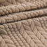 High Stretch Wheat Ear Embossed Textured Couch Slipcover, Water Repellent Sofa Cover