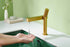 Brushed gold or Brushed Nickel or Matte Black Or Rose Gold single handle brass bathroom faucet with pop up drain