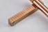 Brushed gold or Brushed Nickel or Matte Black Or Rose Gold single handle brass bathroom faucet with pop up drain