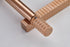 Brushed gold or Brushed Nickel or Matte Black Or Rose Gold single handle brass bathroom faucet with pop up drain