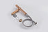 Brushed gold or Brushed Nickel or Matte Black Or Rose Gold single handle brass bathroom faucet with pop up drain