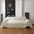 Chenille Striped Floral Couch Cover Sofa Slipcover for Most Shape Sofas, Reversible Sofa Throw Cover