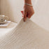 Spandex Jacquard Sofa Cover, High Stretch Crinkle Textured Couch Slipcover KAS Washable