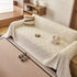Soft Chenille Sofa Throw Cover, Raised Geometric Texture Furniture Protector Blanket