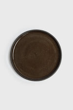 Handmade Stoneware Dinner Plates "Pumpernickel"