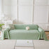 Embossed Leaf Pattern Sofa Cover Blanket for Couch, Soft Cooling Textured Couch Cover
