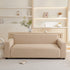 Embossed Lines Couch Covers Stretchable Non-Slip & Washable Sofa Slipcovers