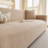 Embossed Lines Couch Covers Stretchable Non-Slip & Washable Sofa Slipcovers